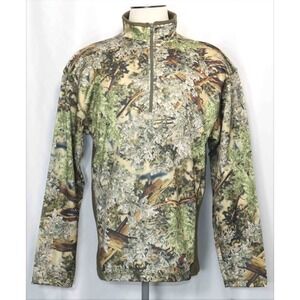 Kings Camo Hunter Series Desert Shadow 1/4 Zip Pullover Raglan Shirt Mens Sz XL
